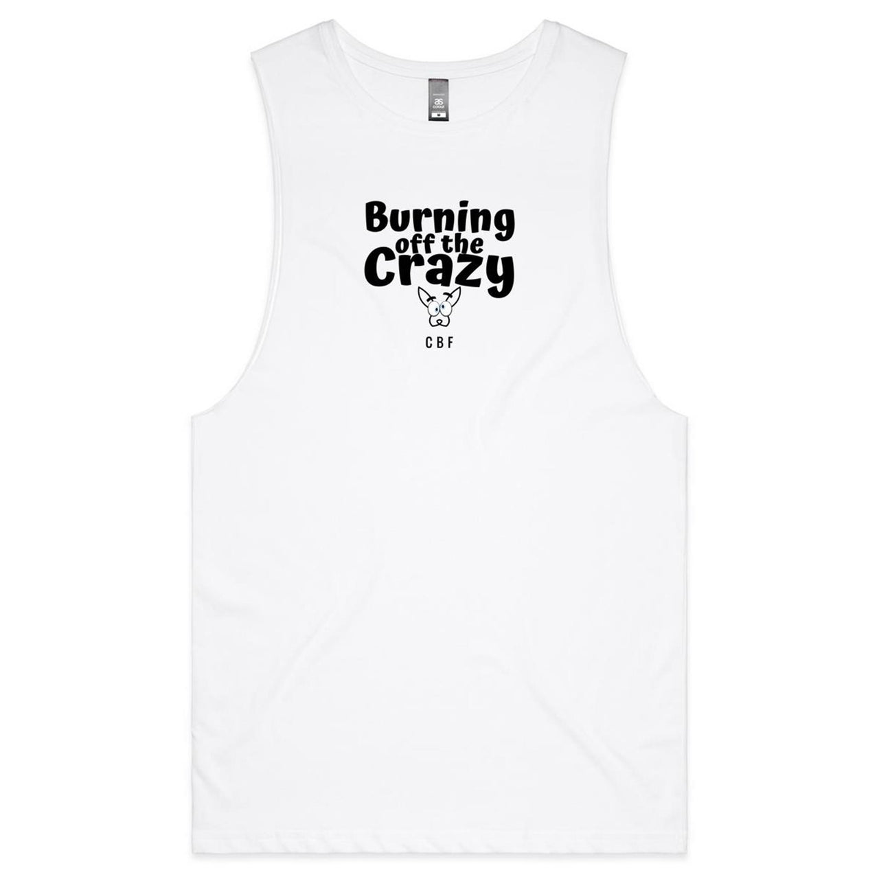 CBF Burning off the Crazy Tank Top Tee