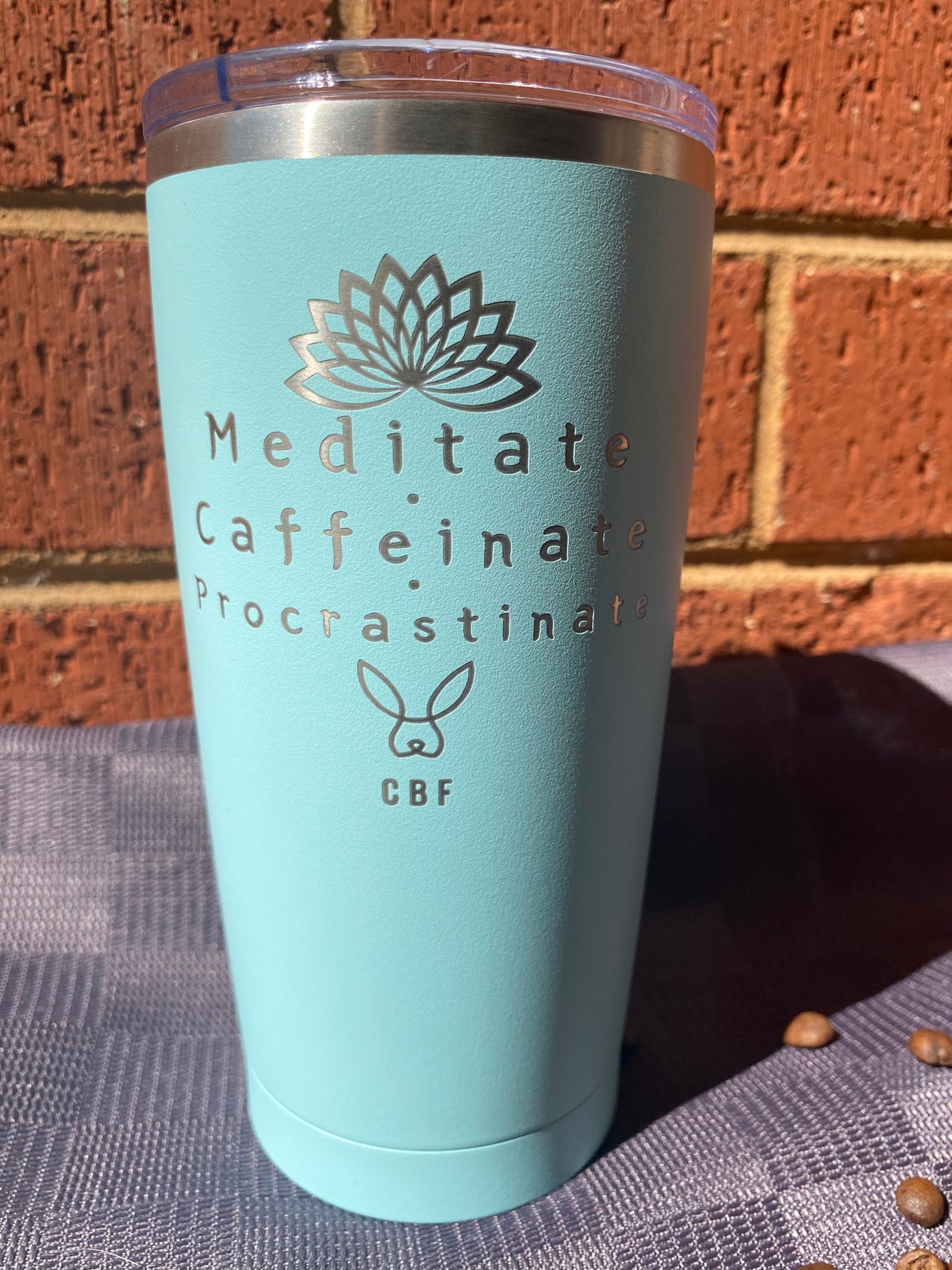 Meditate Stainless Steel Insulated Tumbler