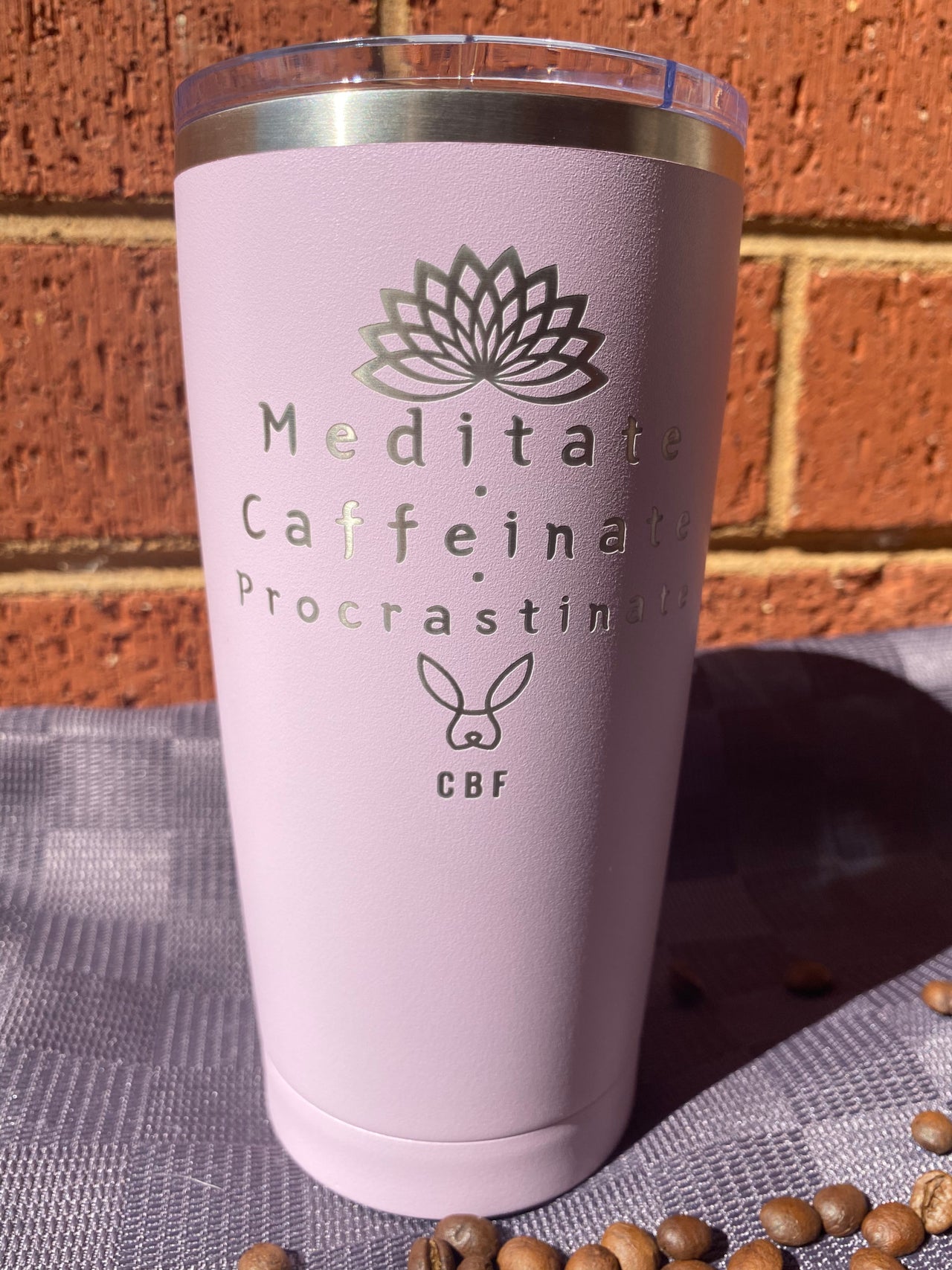Meditate Stainless Steel Insulated Tumbler