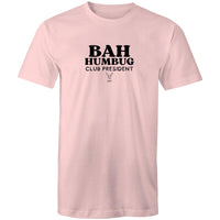 Thumbnail for CBF Bah Humbug Christmas Crew T-Shirt pink