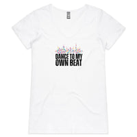 Thumbnail for CBF Dancing to my own Beat V-Neck T-Shirt