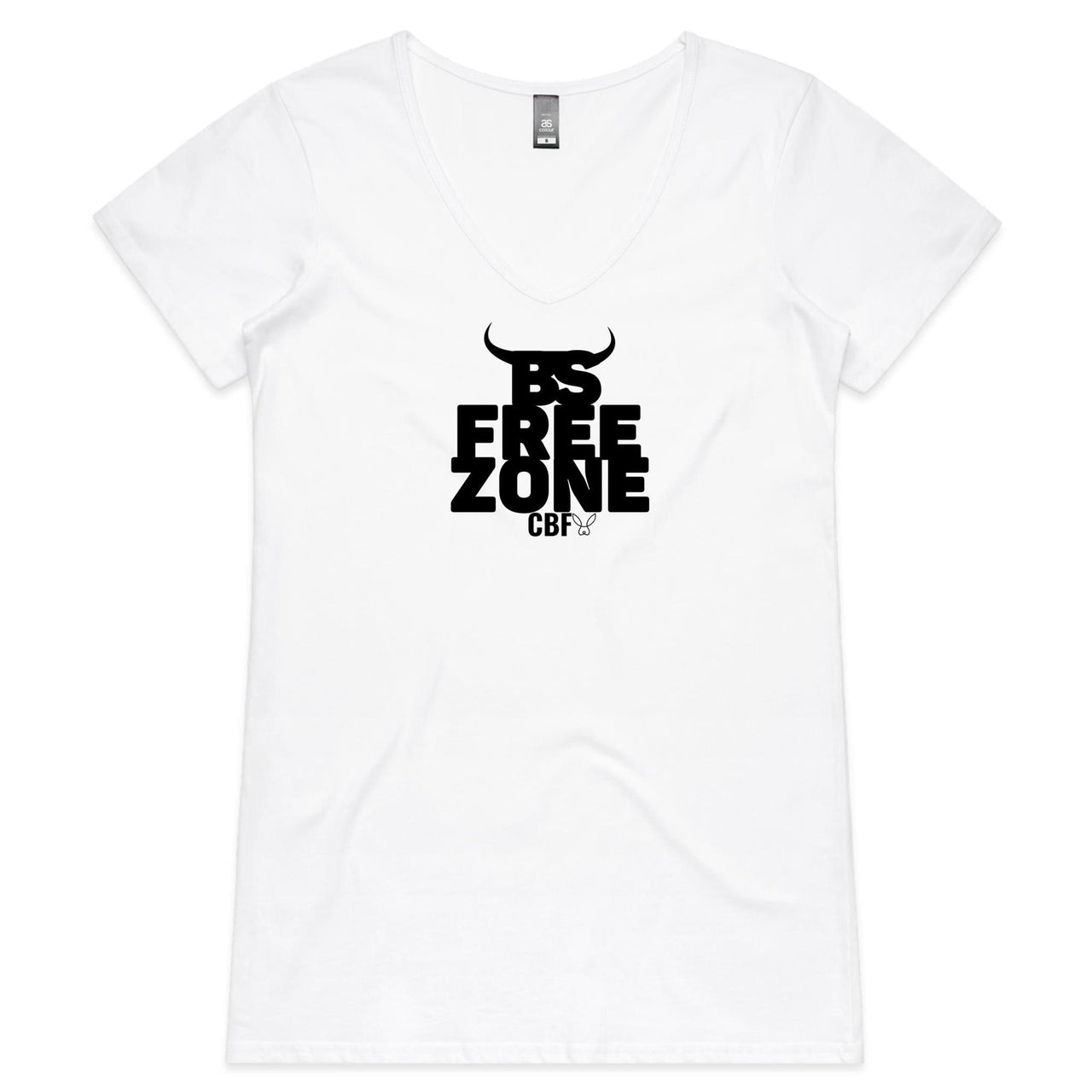 CBF BS Free Zone V-Neck T-Shirt
