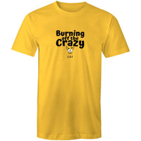 Thumbnail for CBF Burning off the Crazy Crew T-Shirt