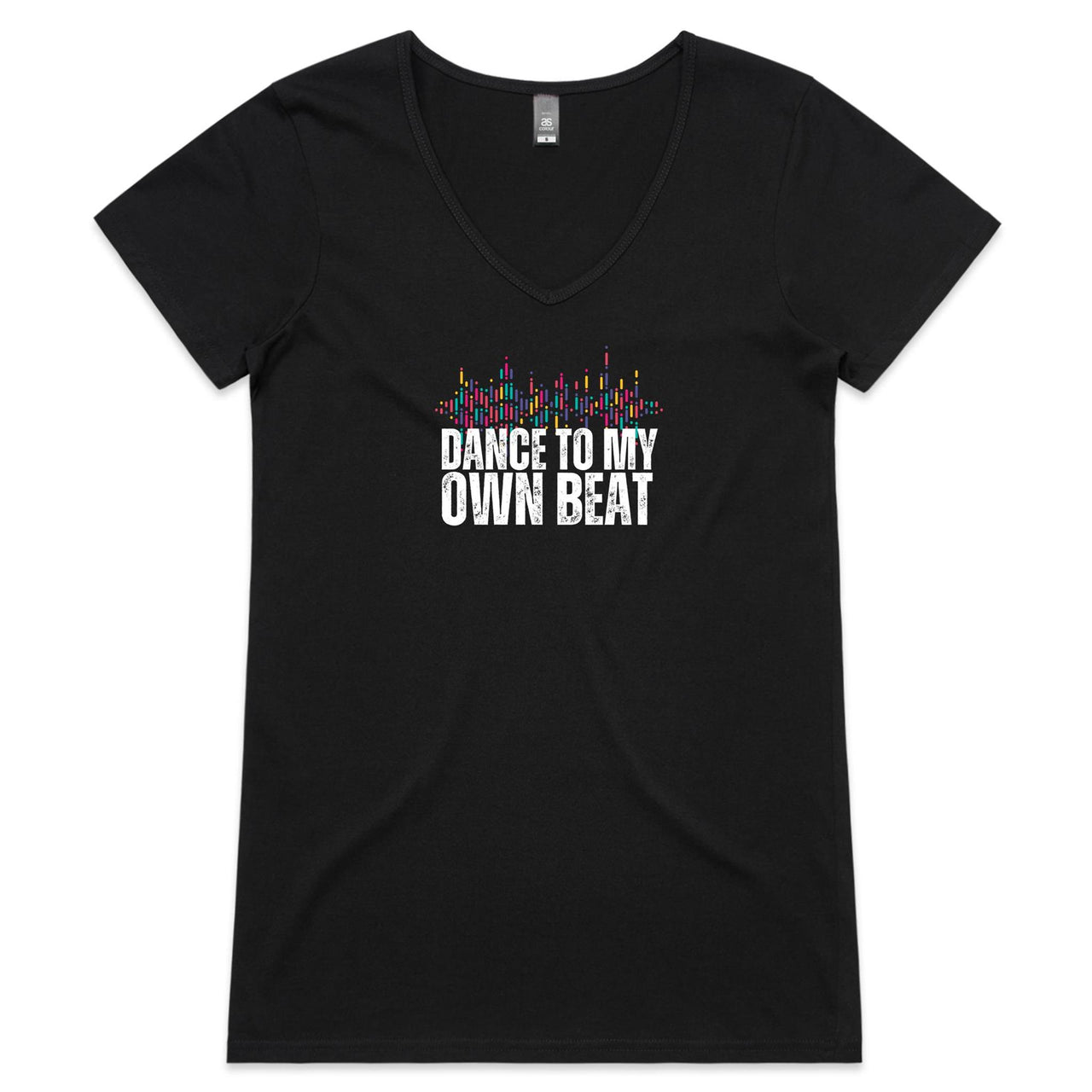 CBF Dancing to my own Beat V-Neck T-Shirt