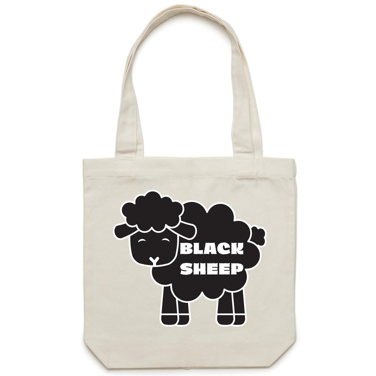 CBF Black Sheep Canvas Tote Bag
