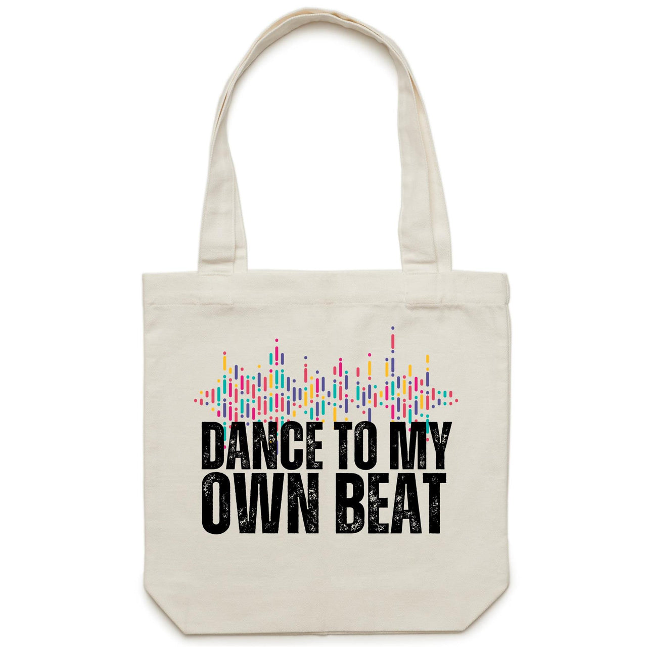 CBF Dance to My Own Beat Canvas Tote Bag