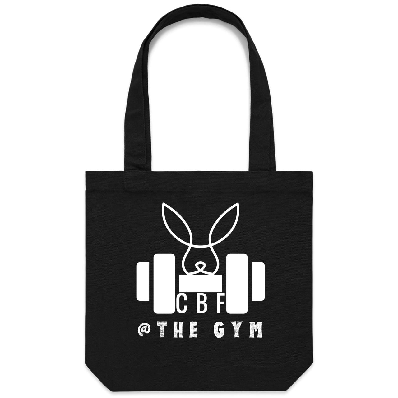 CBF @the Gym Canvas Tote Bag