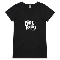 Thumbnail for CBF Not Today V-Neck T-Shirt