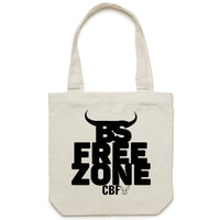 Thumbnail for CBF BS Free Zone Canvas Tote Bag