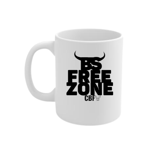BS Free Zone 11oz Ceramic Mug