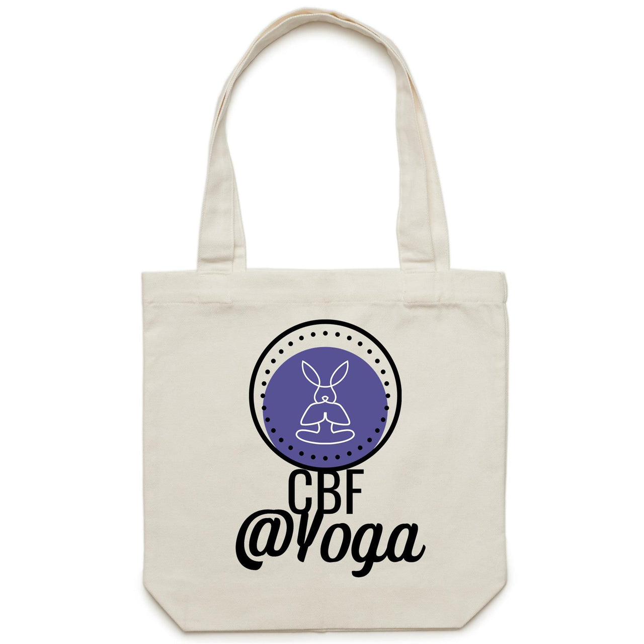 CBF @Yoga Canvas Tote Bag