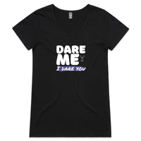 Thumbnail for CBF Dare Me V-Neck T-Shirt