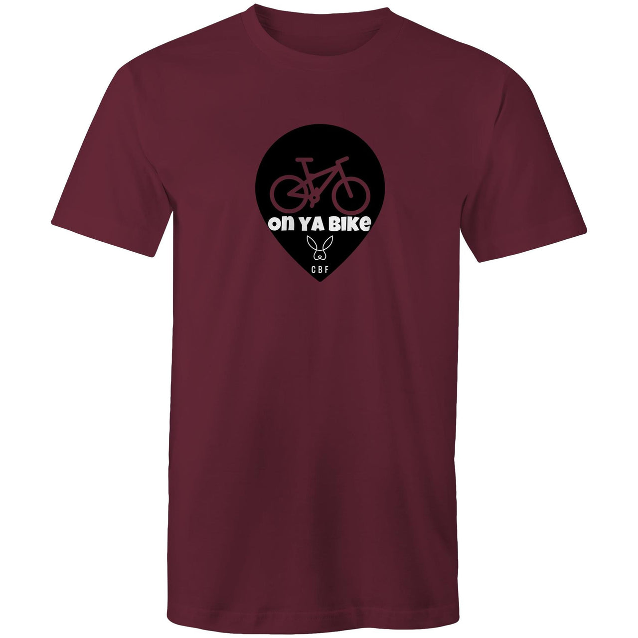 On Ya Bike Crew T-Shirt by CBFitwear