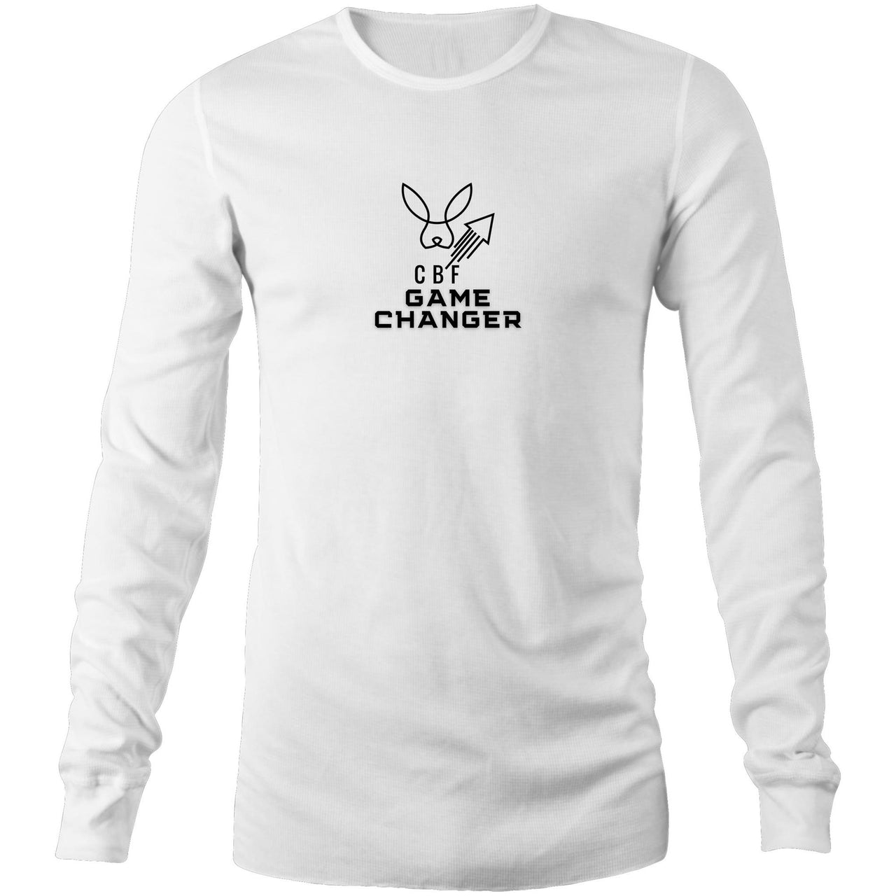 CBF Game Changer Rocket Long Sleeve T-Shirt White by CBF Clothing