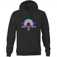 Thumbnail for Give Zero F#cks Pocket Hoodie Sweatshirt | Misfit Hub