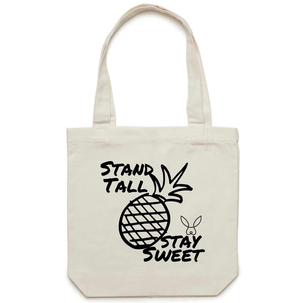 Stand Tall Canvas Tote Bag by CBFitwwear