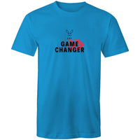 Thumbnail for CBF Game Changer Unisex Mens Womens Crew T-Shirt blue by CBF Clothing