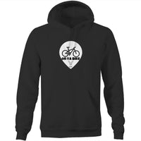 Thumbnail for On Ya Bike Pocket Hoodie Sweatshirt in Black