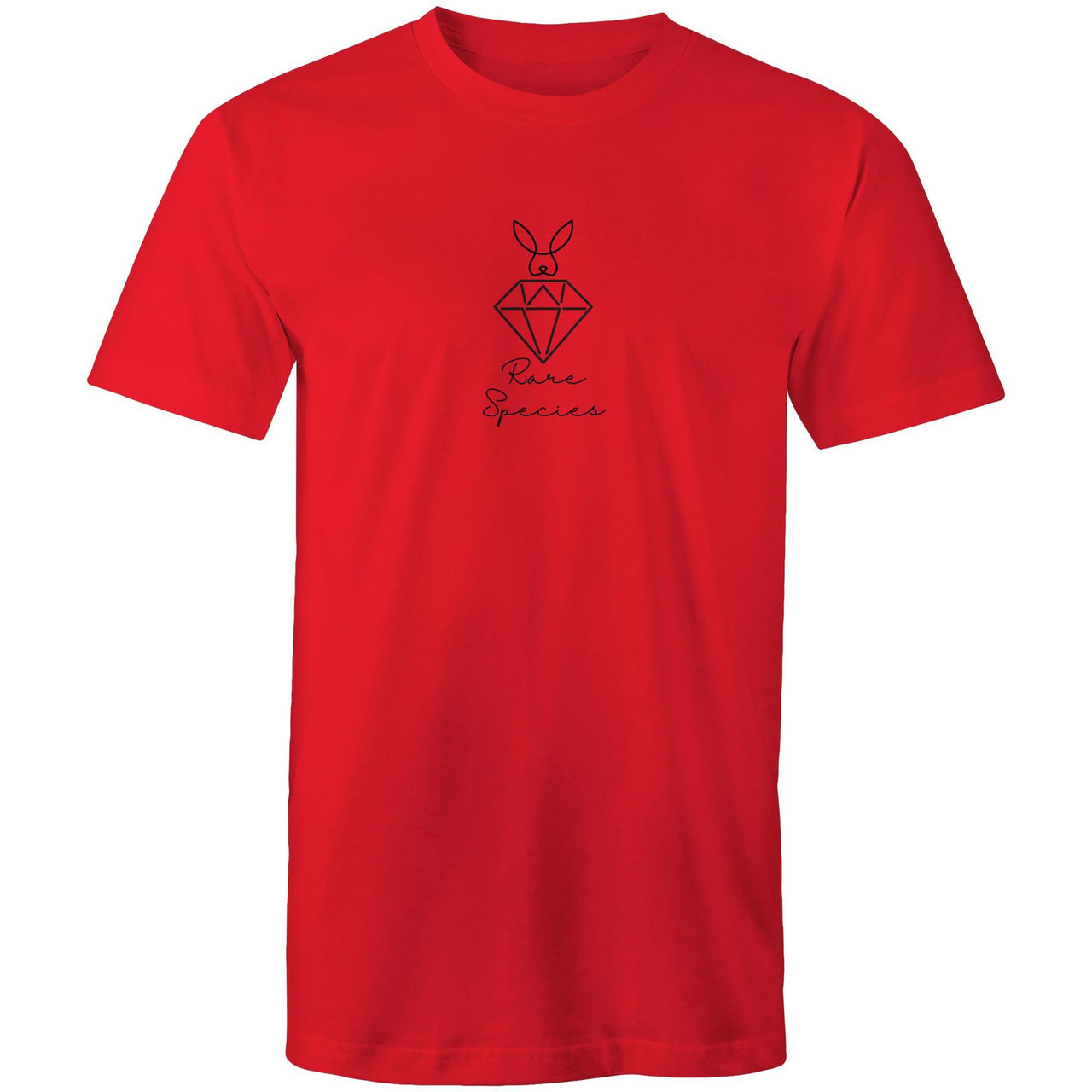 CBF Rare Species Crew T-Shirt red by CBF Clothing