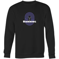 Thumbnail for CBF Running Crew Sweatshirt Black by CBF Clothing