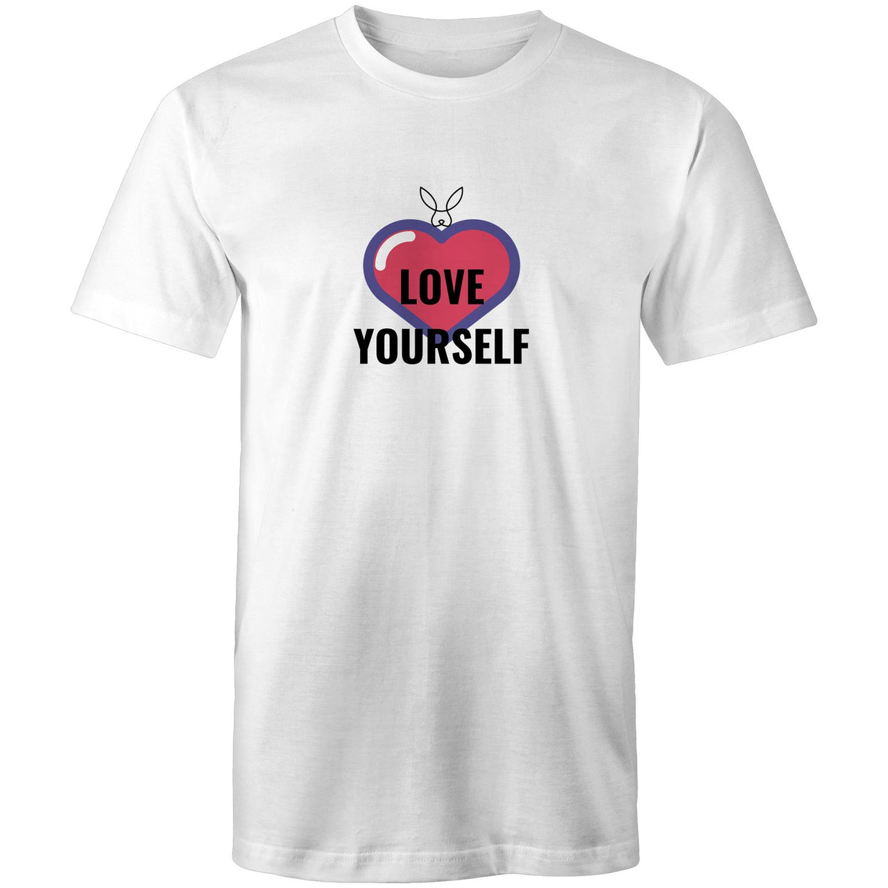 Love Yourself Crew T-Shirt by CBF Clothing White