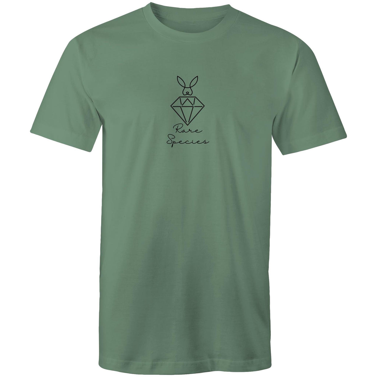 CBF Rare Species Crew T-Shirt green by CBF Clothing