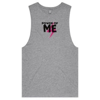 Thumbnail for CBF Power of me Tank Top Tee grey marle by CBF Clothing