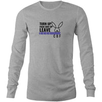 Thumbnail for Turn Up Long Sleeve T-Shirt by CBF Clothing