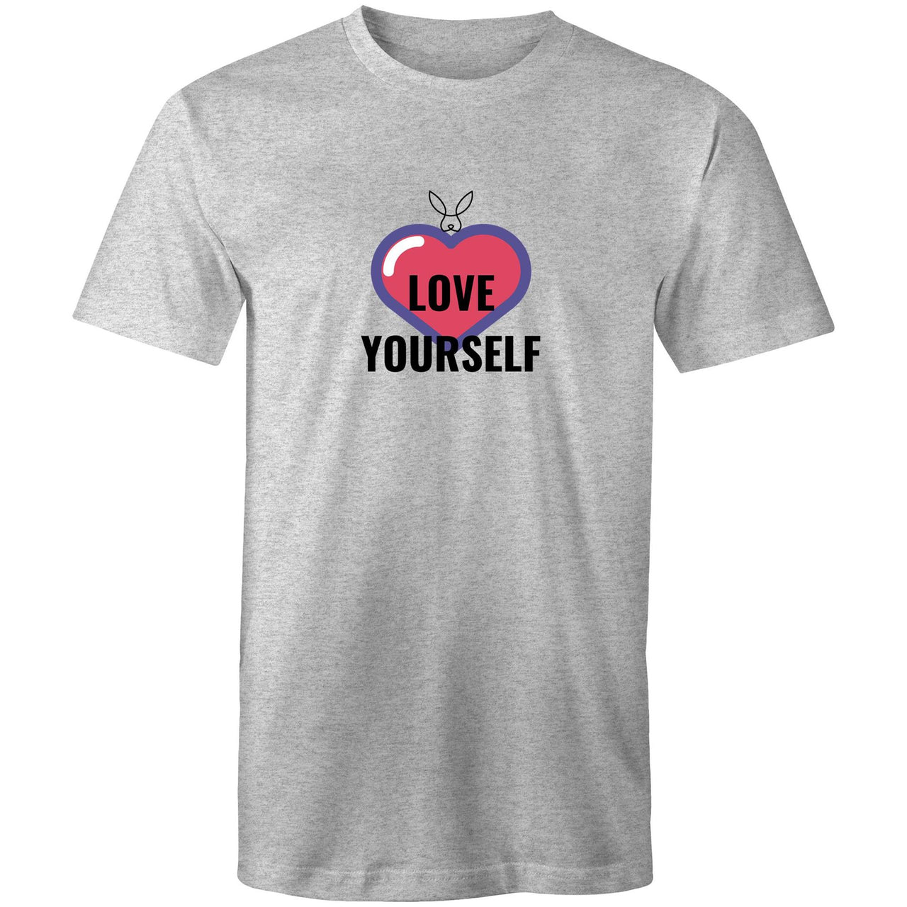 Love Yourself Crew T-Shirt by CBF Clothing grey