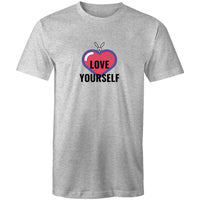 Thumbnail for Love Yourself Crew T-Shirt by CBF Clothing grey