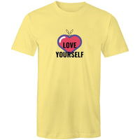 Thumbnail for Love Yourself Crew T-Shirt by CBF Clothing Lemon