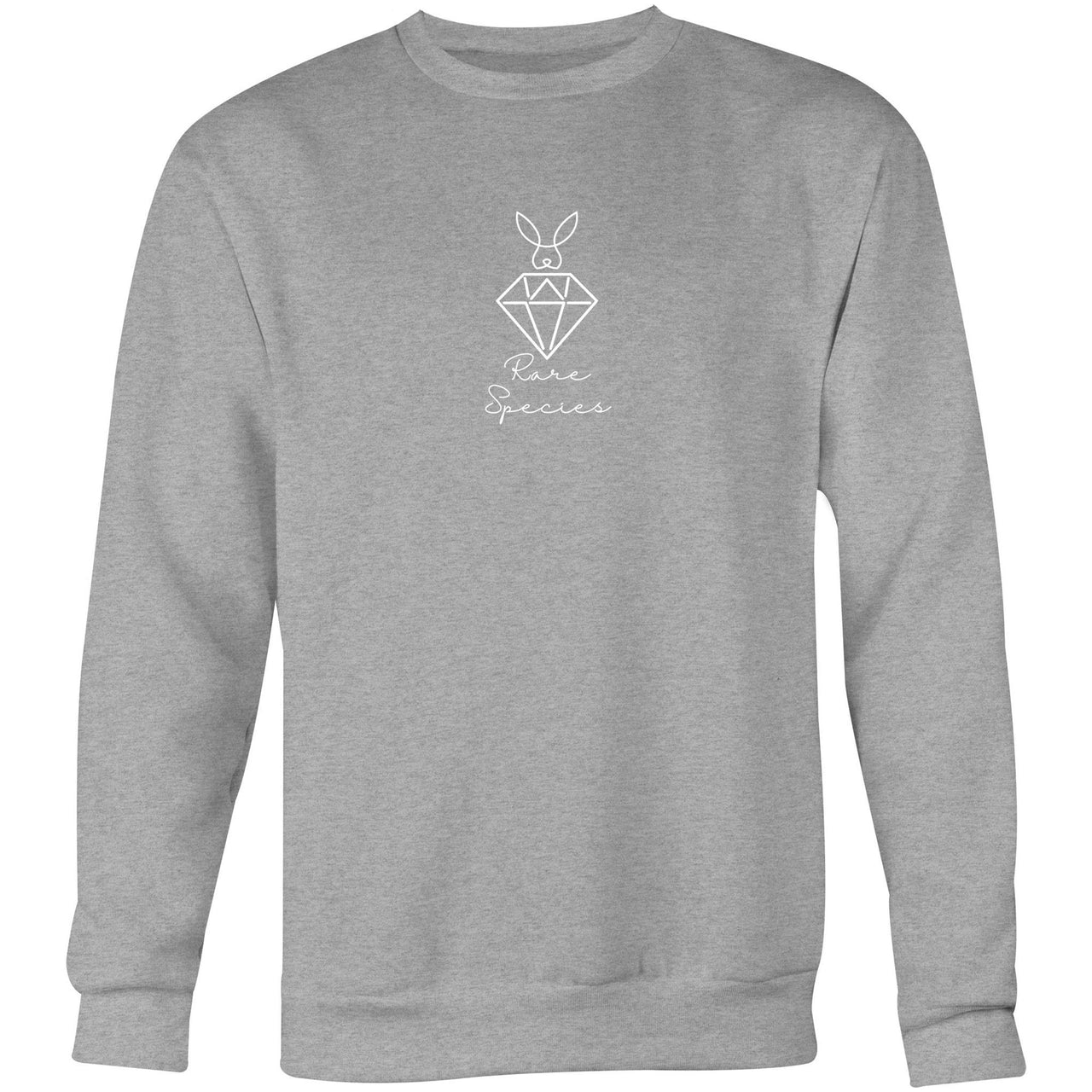 CBF Rare Species Crew Sweatshirt grey marle by CBF Clothing