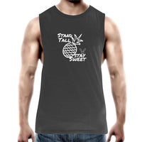 Thumbnail for Stand Tall Tank Top Tee by CBF Clothing in Black