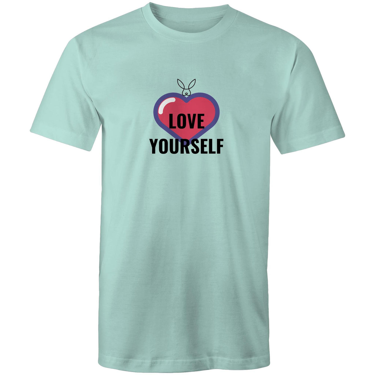 Love Yourself Crew T-Shirt by CBF Clothing Mint