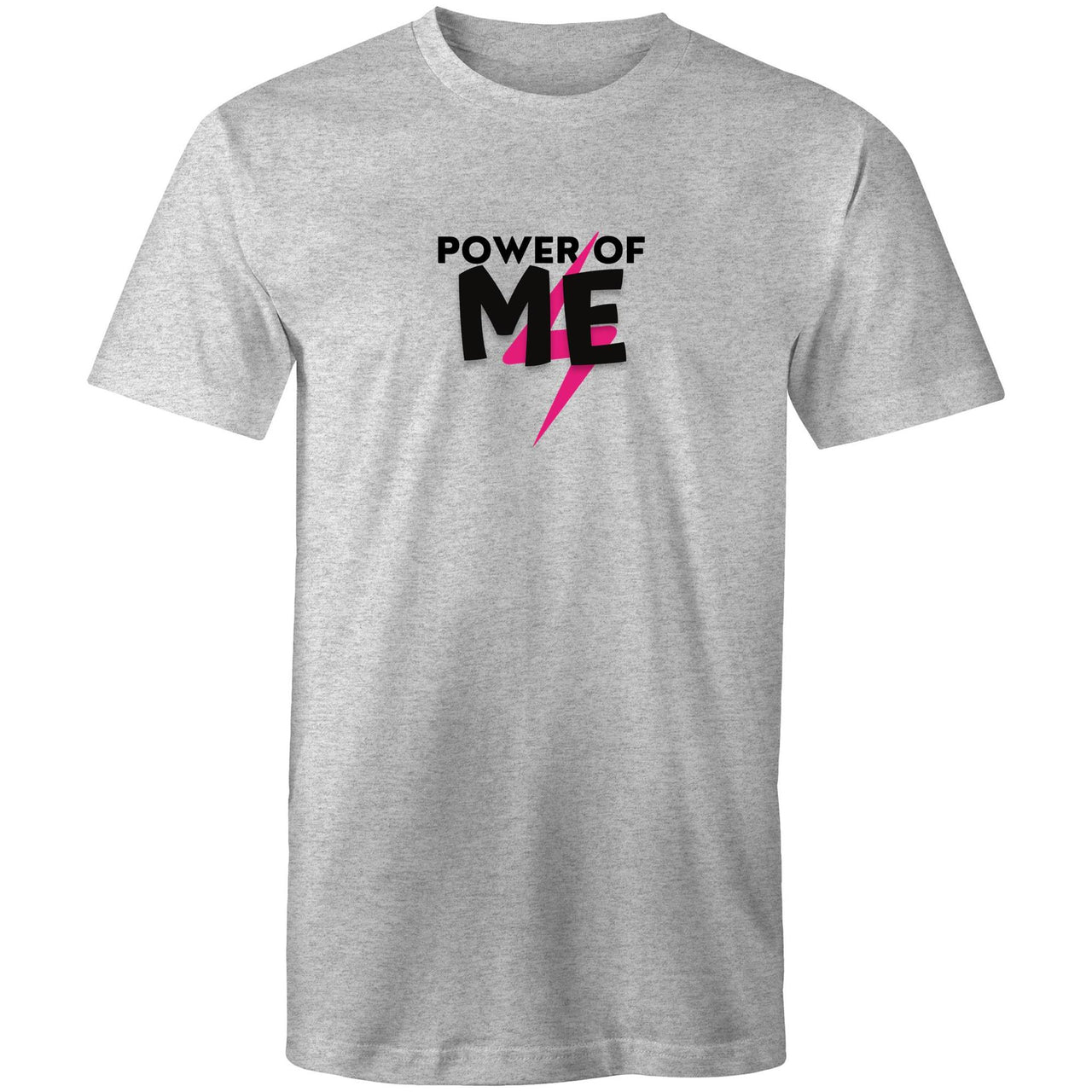 CBF Power of Me Crew T-Shirt grey marle by CBF Clothing