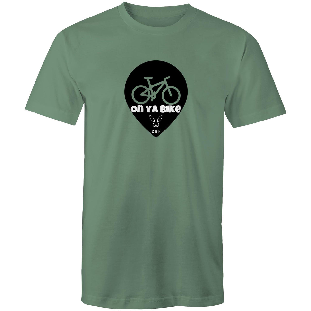 On Ya Bike Crew T-Shirt by CBFitwear
