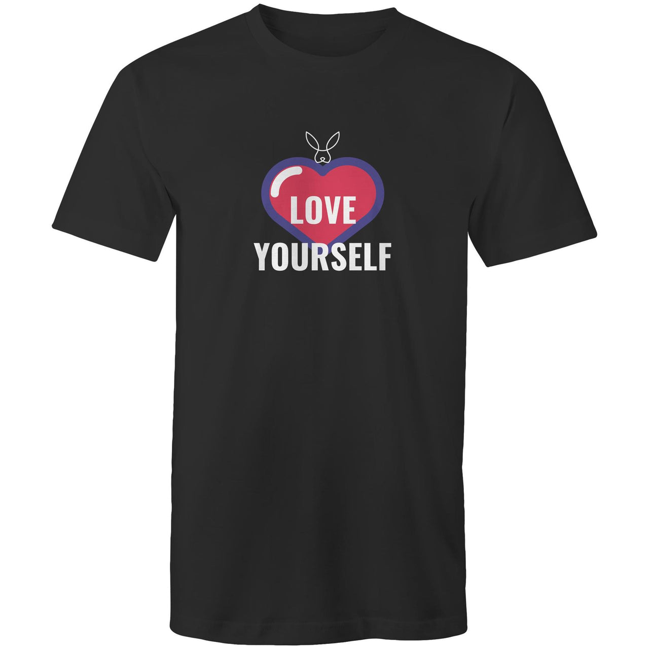 Love Yourself Crew T-Shirt by CBF Clothing Black