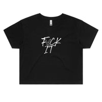 Thumbnail for F$ck It Crop Tee By CBF Clothing