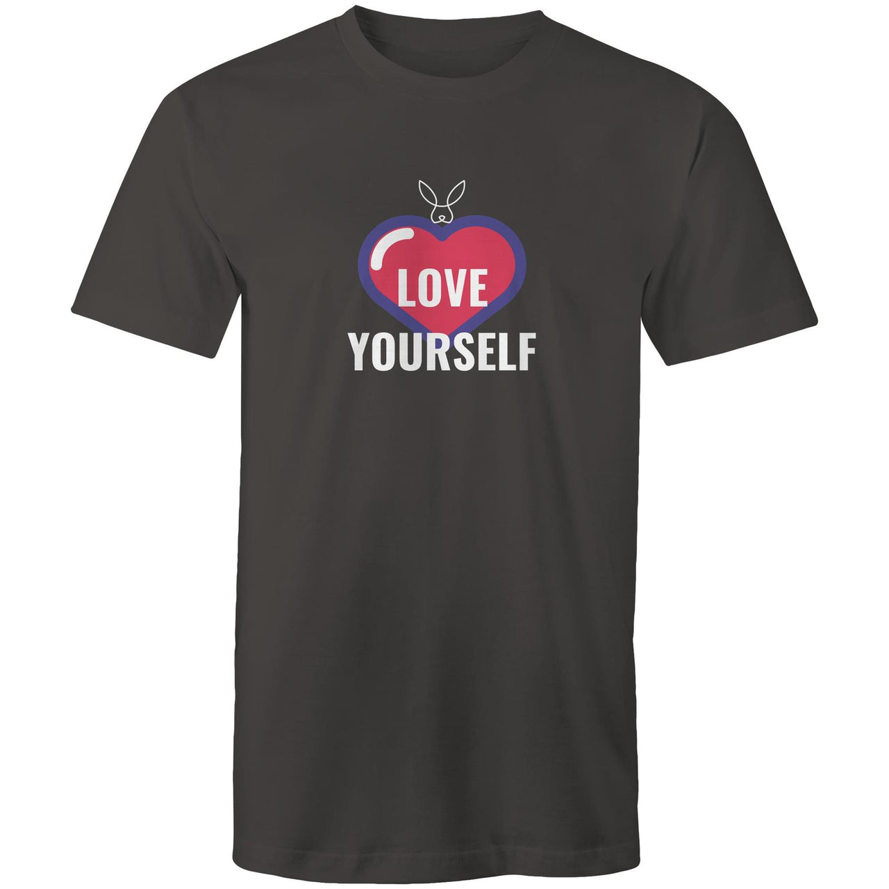 Love Yourself Crew T-Shirt by CBF Clothing Graphite