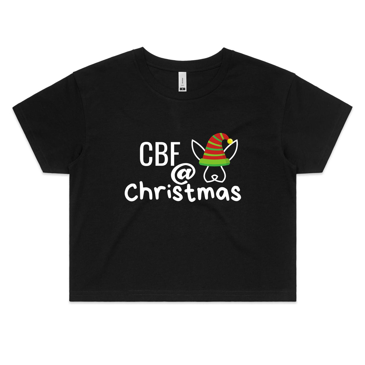 CBF @Christmas Crop Tee