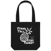 Thumbnail for Stand Tall Canvas Tote Bag