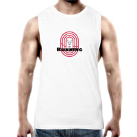 Thumbnail for CBF Running Tank Top Tee by CBF Clothing in White