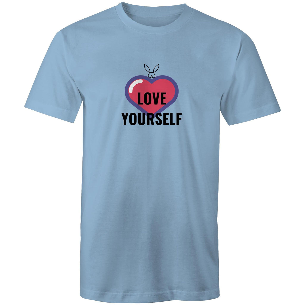 Love Yourself Crew T-Shirt by CBF Clothing Blue