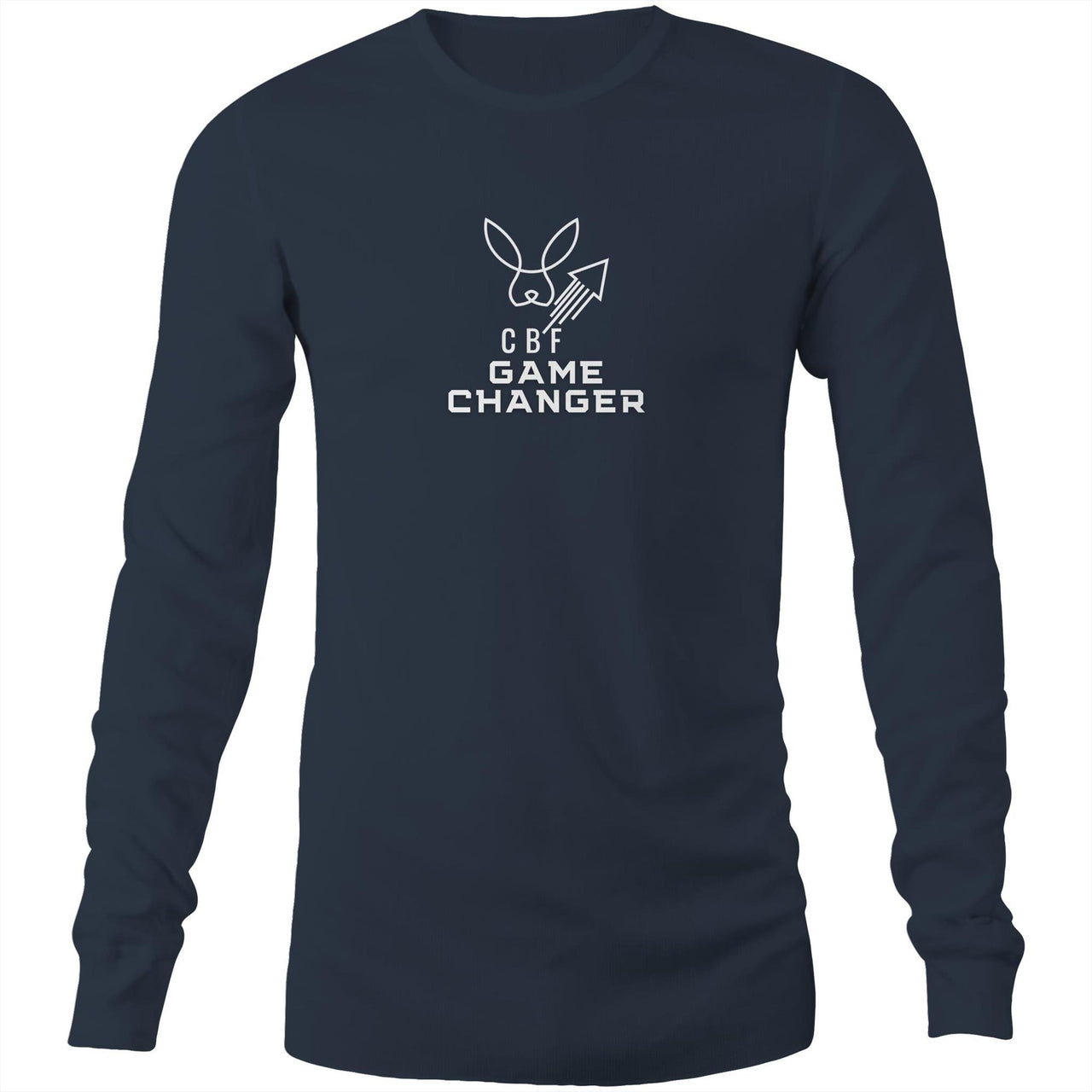 CBF Game Changer Rocket Long Sleeve T-Shirt Navy by CBF Clothing
