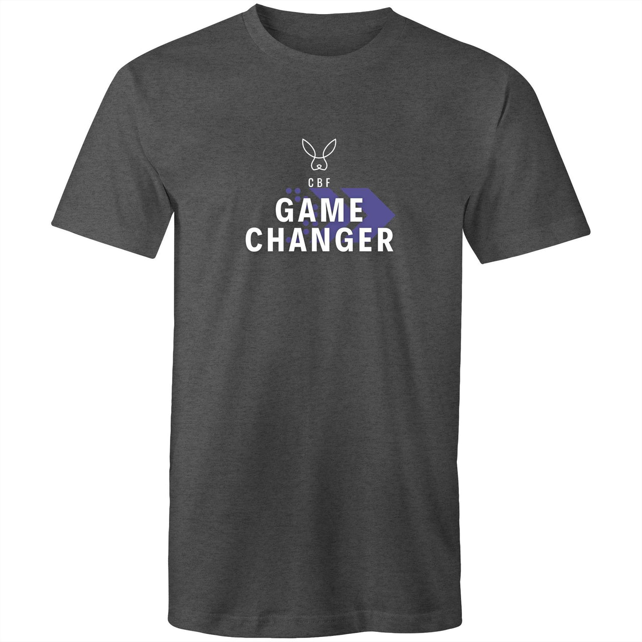 CBF Game Changer Unisex Mens Womens Crew T-Shirt grey by CBF Clothing
