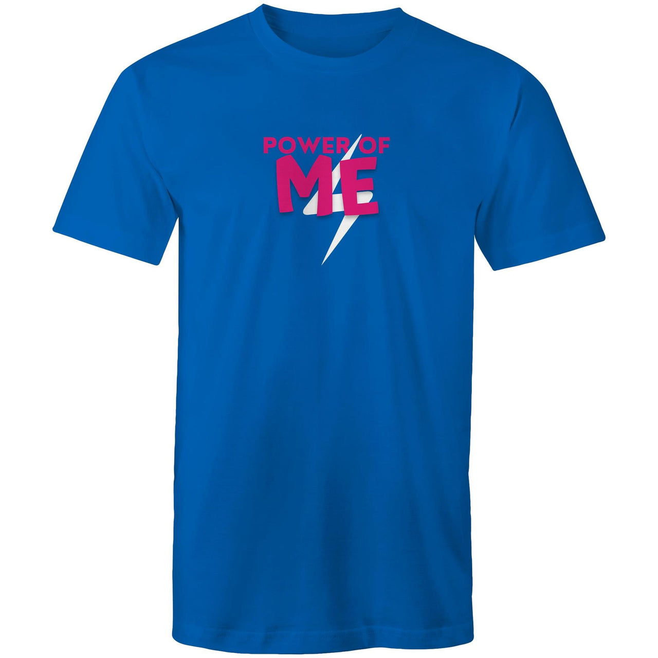 CBF Power of Me Crew T-Shirt blue by CBF Clothing
