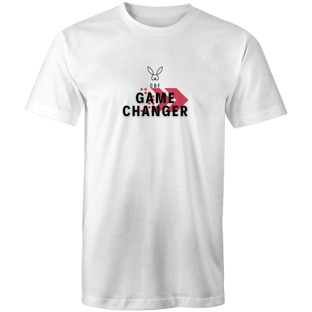 CBF Game Changer Unisex Mens Womens Crew T-Shirt white by CBF Clothing