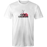 Thumbnail for CBF Game Changer Unisex Mens Womens Crew T-Shirt white by CBF Clothing