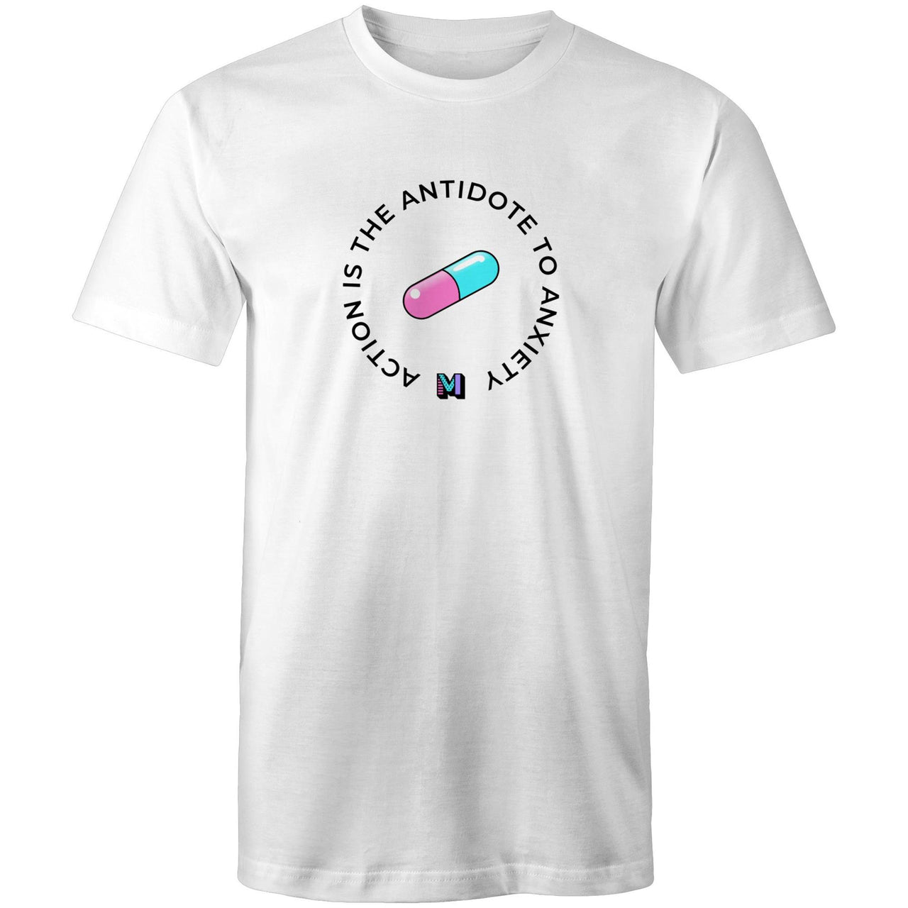 Antidote Crew T-Shirt | The Misfit Hub White