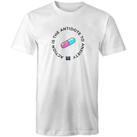 Thumbnail for Antidote Crew T-Shirt | The Misfit Hub White